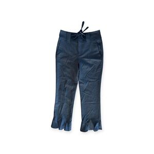 Rebecca Taylor pants striped pinstriped business office Size 6 small